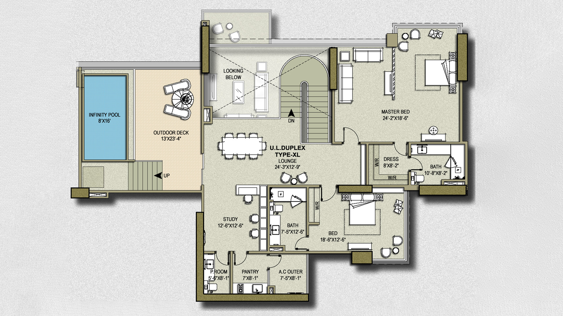 Penthouse-Upper Level Duplex-T